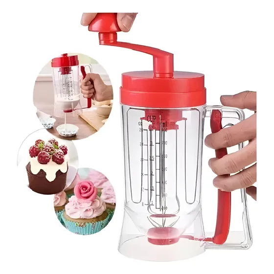 Maquina Mezclador Pancakes Dispensador Manual Para Hot Cakes