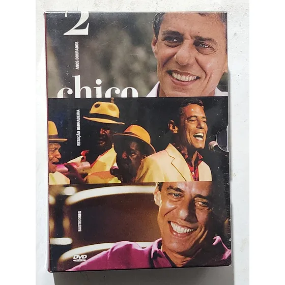 Dvd Chico Buarque - Box Set (vol. 2)  3dvds Original Lacrado