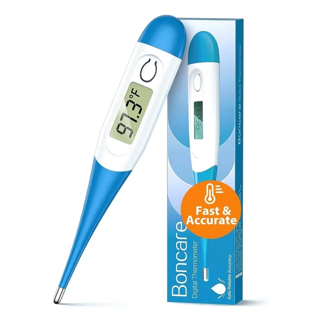 Boncare Thermometer Digital Leitura Rapida Em 10s