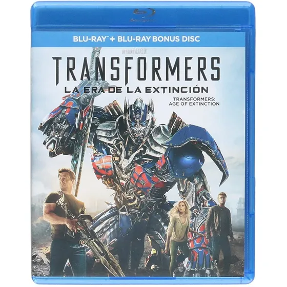 Transformers La Era De La Extincion Pelicula Blu-ray 