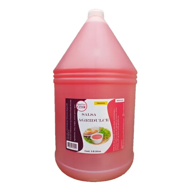 Salsa Agridulce Original, Galón 3.8 Litros.