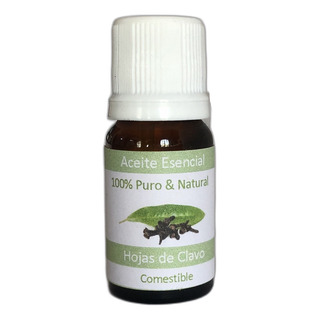 Aceite Esencial De Hojas De Clavo Comestible 100% Puro 10ml Aceite Esencial De Hojas De Clavo Comestible 100% Puro 10ml