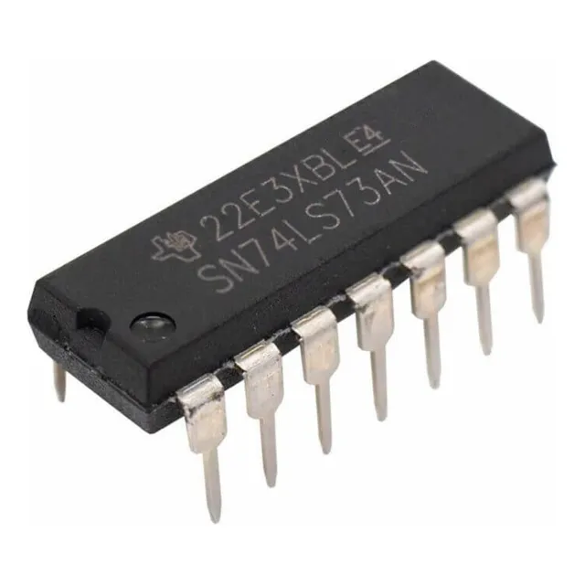 10pzs 74ls73 7473 Flip Flop Jk Circuito Integrado Ci