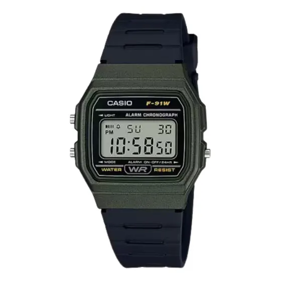 Reloj Casio Clasico F-91wm-3a