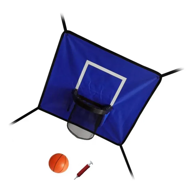 Ydjs Trampolín Basketball Hoop For Niños Accesorios De Azul