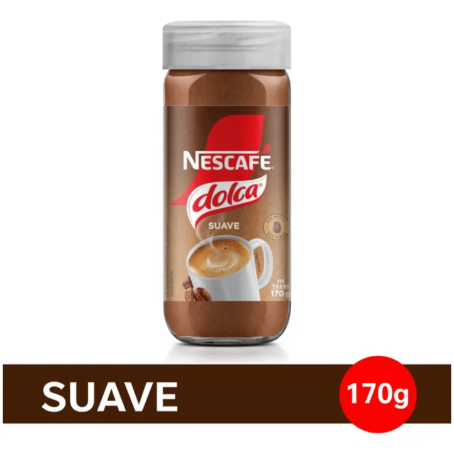 Café Instantáneo Nescafé® Dolca® Suave 170gr