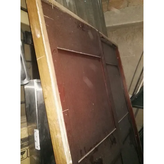Puerta Closet Doble Con Marco 128x208cm Armario Guardaropa