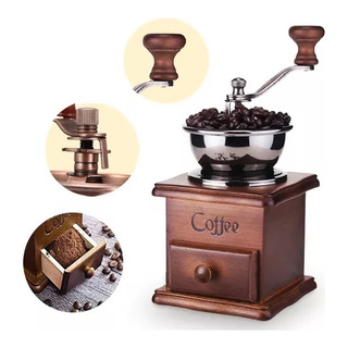 Moledor De Café Manual Portátil Ajustable Con Manivela De Ac Moledor De Café Manual Portátil Ajustable Con Manivela De Ac