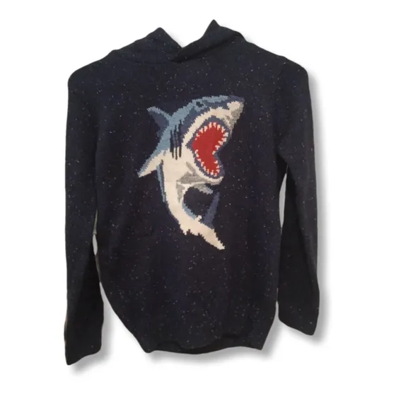 Sueter Infantil Fatface Diseño Tiburon Shark - Talla 10-11 