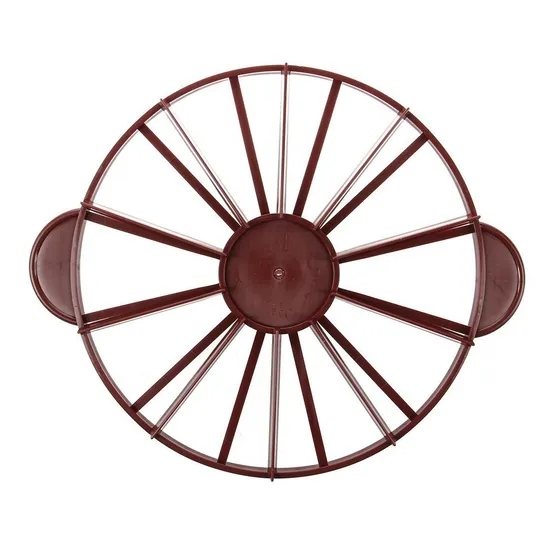 Alten Divisor Tarta Para 10 12 Pieza Porcion Rojo Oscuro
