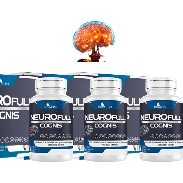 Neuro Fullcognis Suplemento P/foco,tdha,venvase- 3 Unidades