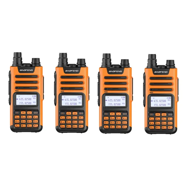 X4 Radio Walkie Talkie Baofeng Uv-13 Pro V2 Usb-c Ip45 Uv13