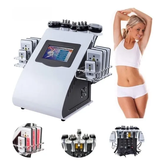 Maquina Radiofrecuencia Maq Lipolaser Cavitacion Laser 6en1