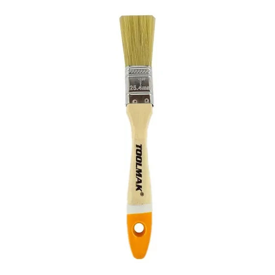 Brocha Para Pintar 1 Pulgadas (25mm) Mango Madera Toolmak