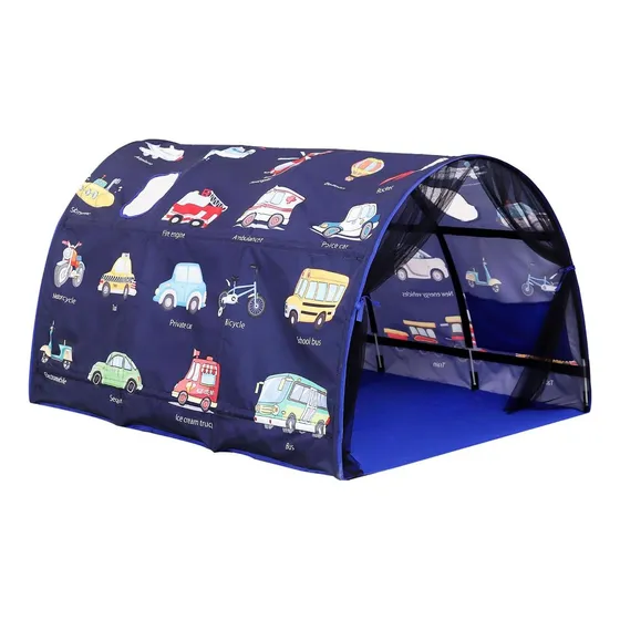 Crawlbo Tienda De Campaña Para Niños Camas Gemelas - Cars Wo