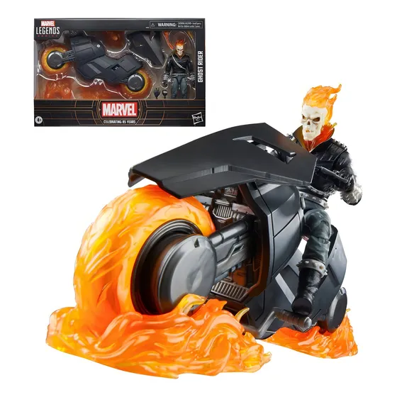 Ghost Rider Danny Ketch Con Moto Marvel Legends Series Msi