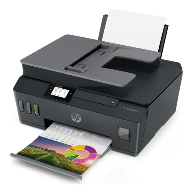 Impresora Hp Smart Tank 530 Wifi Adf Tinta Continua