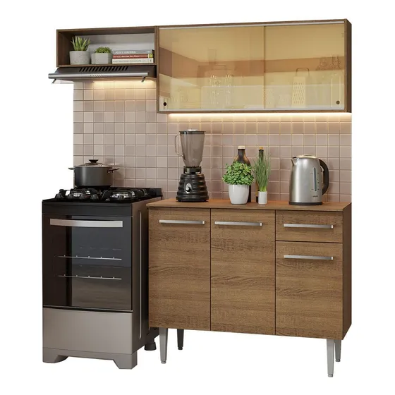 Cocina Integral Completa Modular Madesa Emilly 165cm Mm 04