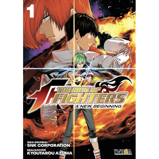 The King Of Fighters 01 Manga Original Ivrea En Español