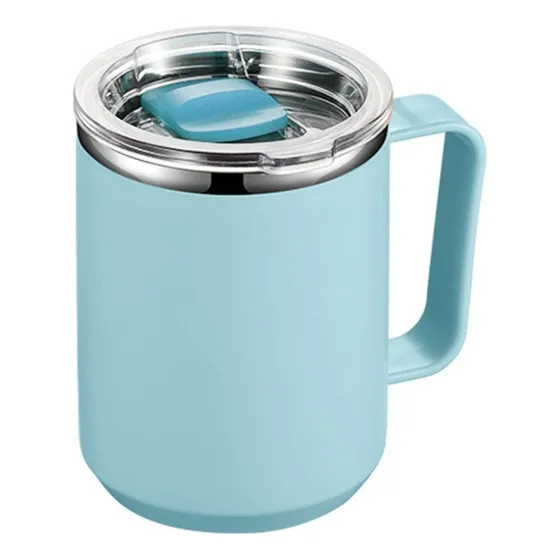 Caneca De Café, Copo De Viagem, Copo Isolado Com Alça E Tamp