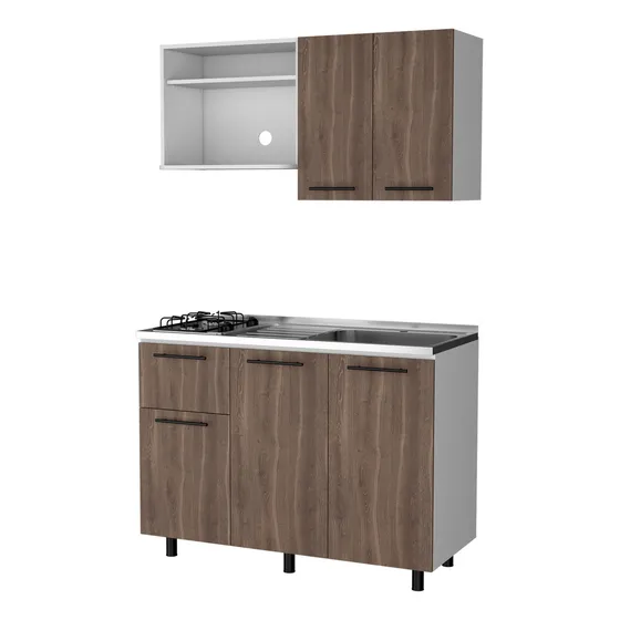Cocina 120 Pierre Rta Milan Blanco Meson Color Milan Blanco Meson Derecho