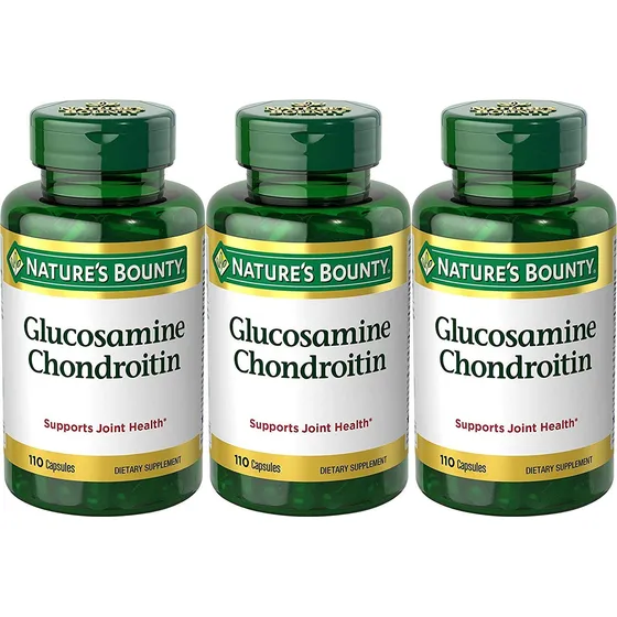 Suplemento Nature's Bounty Con Glucosamina Y Condroitina 330