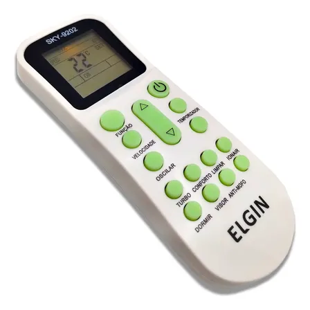 Controle Remoto Para Ar Condicionado Split Elgin Ykr-k/001e