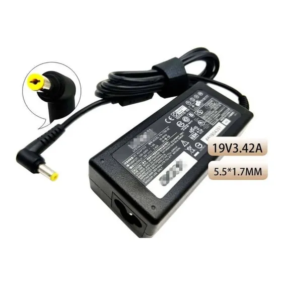 Cargador De Laptop Acer 19v 3.42a Punta 5.5x1.7mm