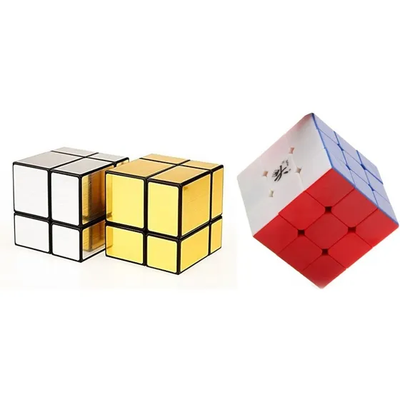 Cubo Rubik Mirror 2x2 + Dayan Zhanchi 3x3x3 No Replica