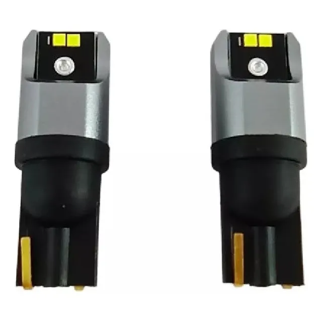Par Lâmpada Led Pingo Osram Esmagada W5w T10 6000k 2pc 12v