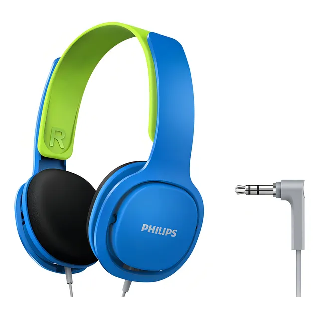 Auriculares Philips Shk2000 para niños, color azul