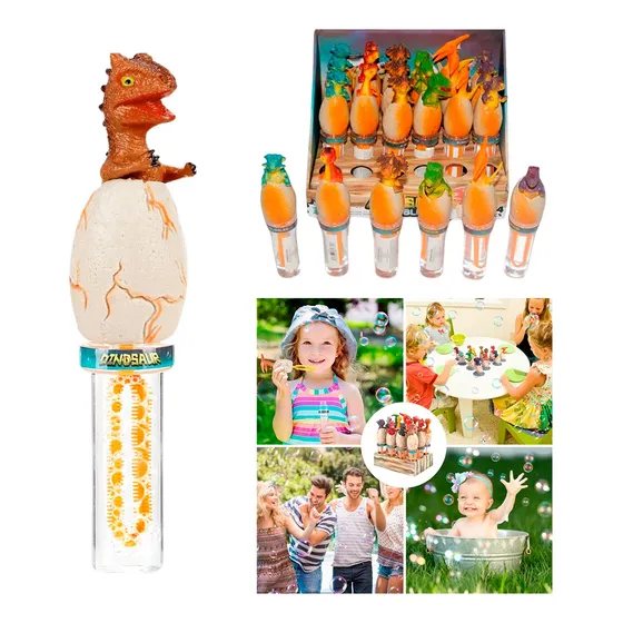 Dinosaurios Para Hacer Burbujas Burbujeo Juguete Niños 