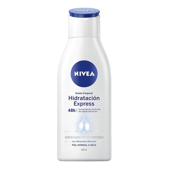 Crema para cuerpo Nivea Express Hydration Hidratación Express en tubo 125mL