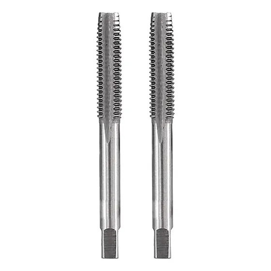 2 Pcs Macho Manual M7 X 1,0 P/ Fazer E Reparar Rosca 7mm
