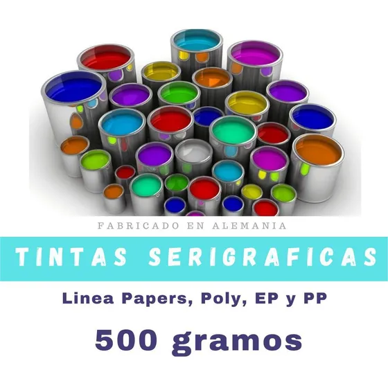 Tinta Para Polietileno, Vasos, Bolsas Para Serigrafía 500g