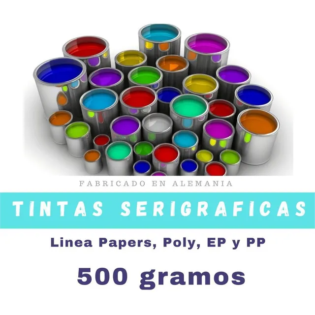 Tinta Para Polietileno, Vasos, Bolsas Para Serigrafía 500g