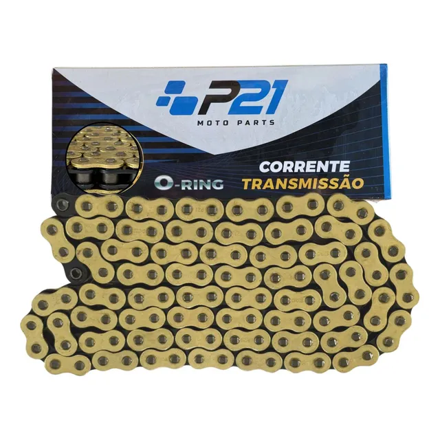 Corrente Com Retentor Crf 250f Crf250f Gold 116 Elos Oferta
