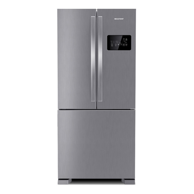 Geladeira Brastemp Frost Free French Door A+++ 554 Litros Co Cor Inox 127v Geladeira Brastemp Frost Free French Door A+++ 554 Litros Co Cor Inox 127v