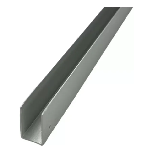 Perfil U Aluminio 25mm X 14mm X 25mm C/ 1,50mt