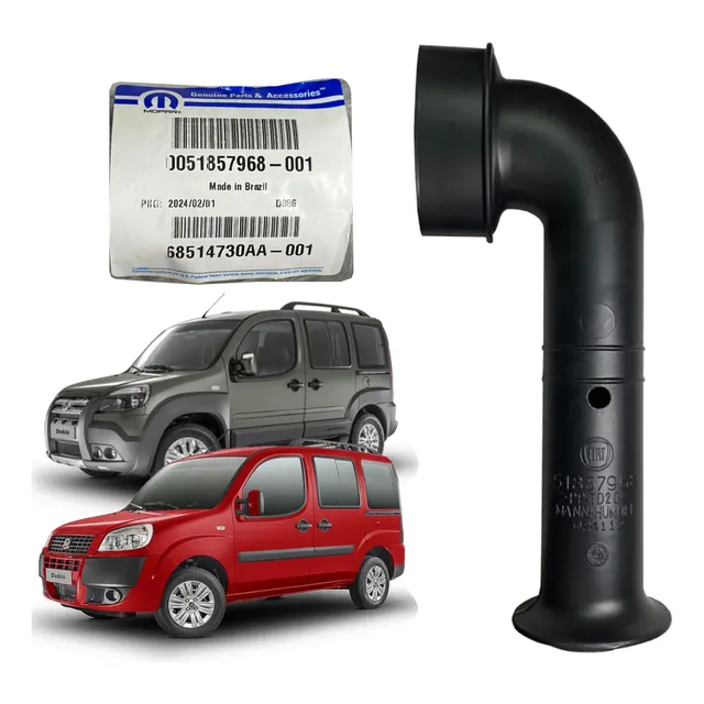 Tomada Ar Caixa Filtro Original Mopar Doblo Punto 2010/2021