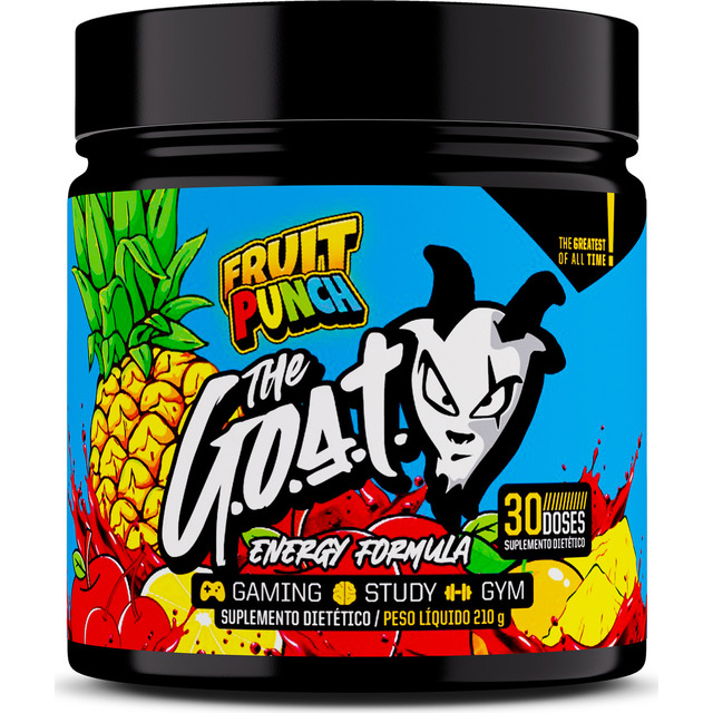 Bebida Gamer The Goat - Foco, Energia, Concentração, Memória Sabor Suco De Frutas