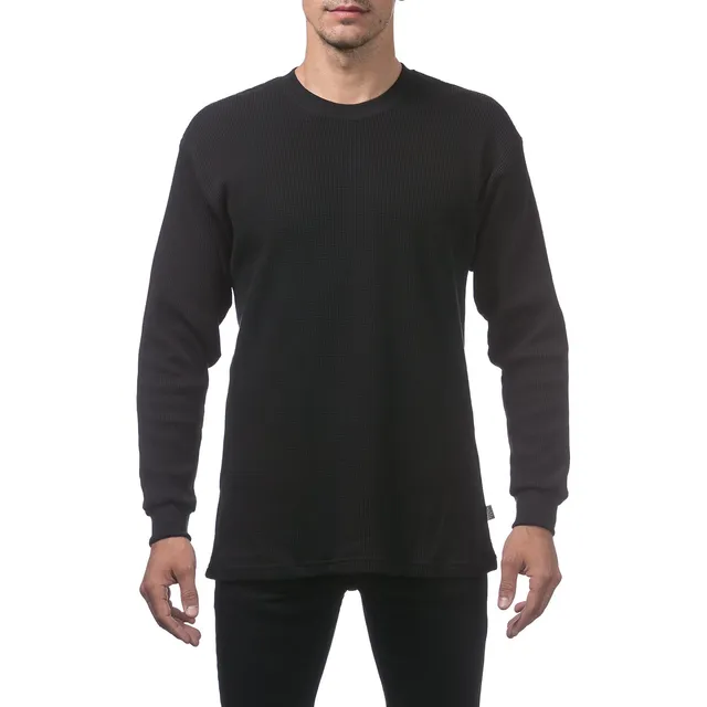 Pro Club Camiseta Termica Manga Larga Algodon Pesado