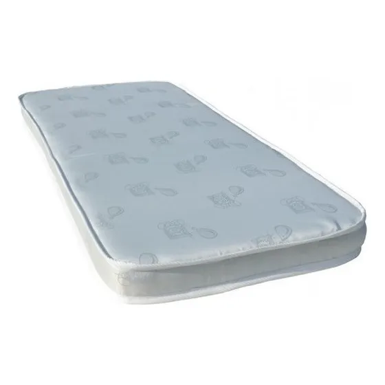 Colchon Cuna Impermeable H- Bebe - Dormitorio Infantil - Lcm Color Celeste