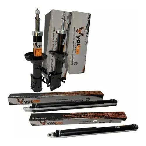 Set De 4 (cuatro) Amortiguadores Volker Para Kia Rio Stylus
