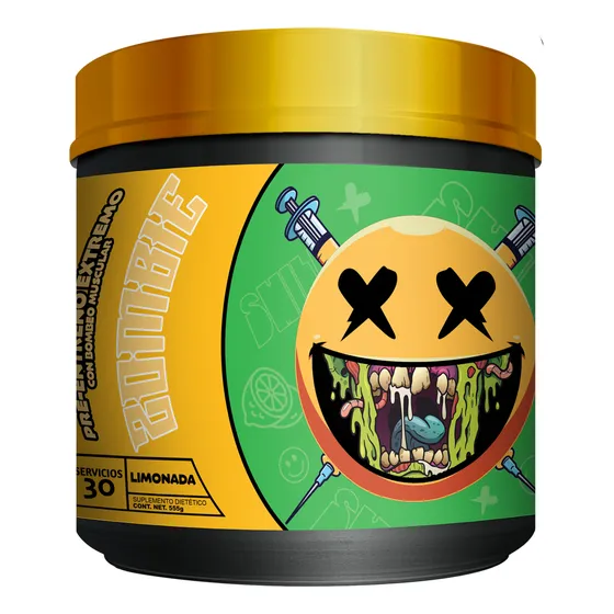 Zombie Pre Entreno Extremo (limonada) 555g