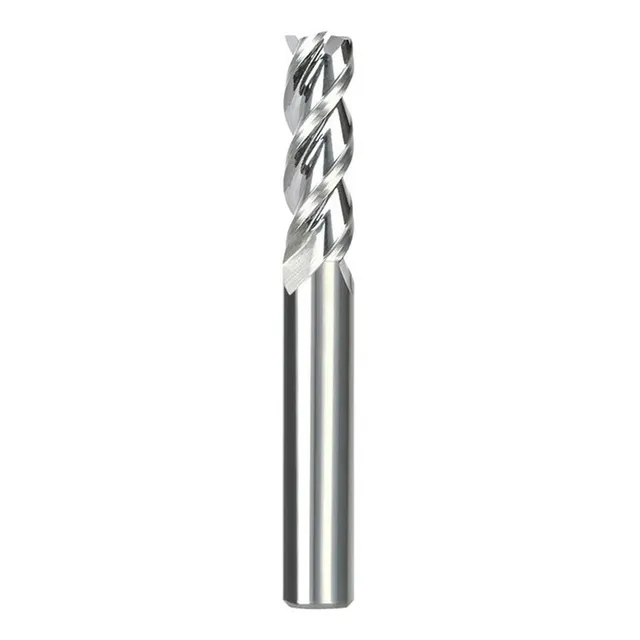Fresa End Mill Tungsteno 3 Flautas Plana 6mm Cnc Aluminio