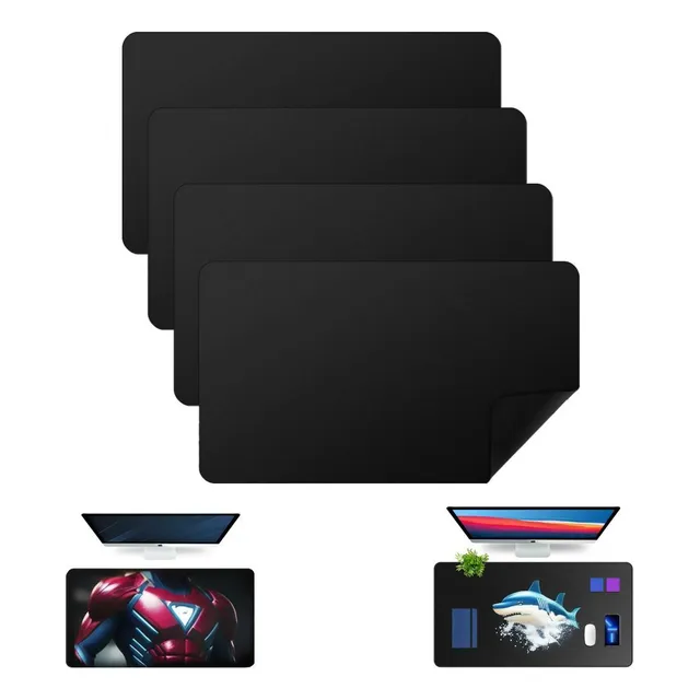 4pcs Mouse Pads Para Sublimar 60 Cm X 35 Cm X 2mm Blanco