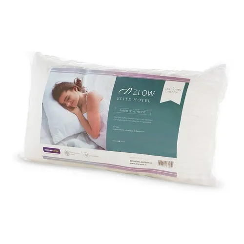 Almohada Elite Hotel Synthetic Fiber 70x40 Color Blanco
