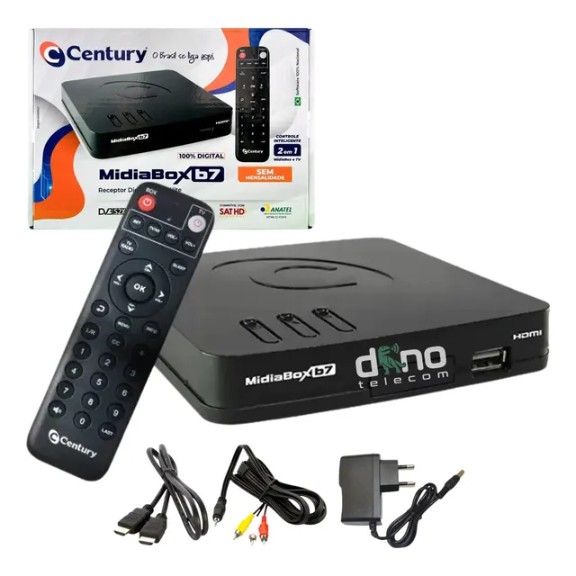 Receptor Digital Century Midiabox B5+ Hd Tv