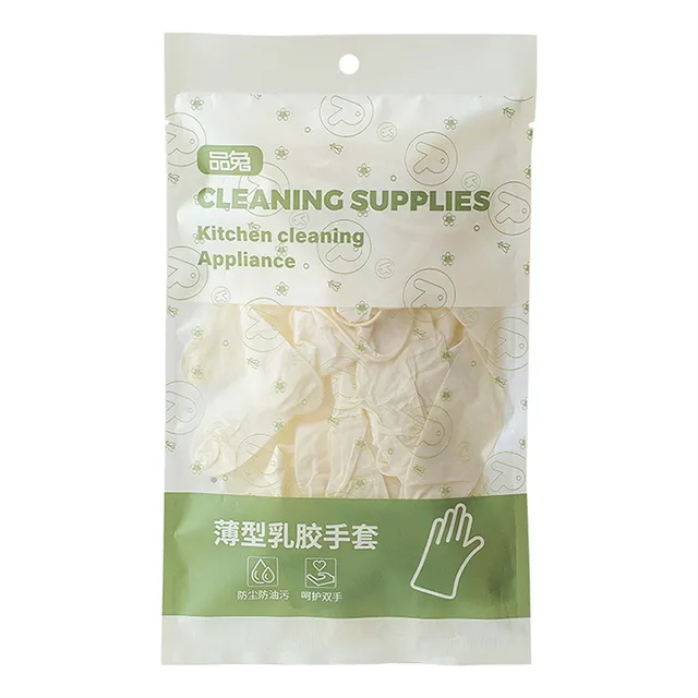 Paquete De 8 Guantes Desechables De Nitrilo